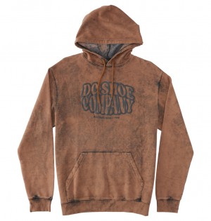 Bison Storm Wash DC Shoes Contour - Hoodie | 852APWKNG