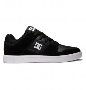 Black DC Shoes DC Cure - Leather Skate Shoes | 837MITPJZ