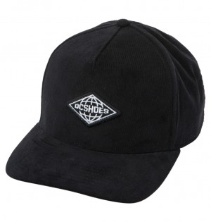 Black DC Shoes DC Expo - Snapback Cap | 532SILWKH