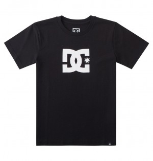 Black DC Shoes DC Star - Short Sleeve T-Shirt 8-16 | 842UBZRSC