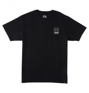 Black DC Shoes Heikkila Sw 360 Flip - T-Shirt | 418QIRHEF