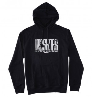 Black DC Shoes On The Grind - Hoodie | 617FYWMHJ