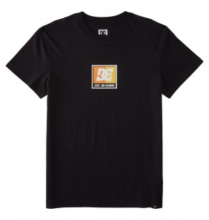 Black DC Shoes Racer - T-Shirt | 891MATGKR