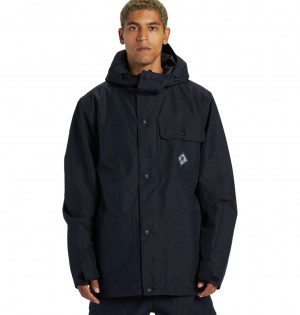 Black DC Shoes Servo - Technical Snow Jacket | 048AXMRVT