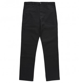 Black DC Shoes Worker - Chinos | 564TYEGKP