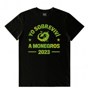 Black / Black DC Shoes x Monegros - T-Shirt | 245AHKUGM