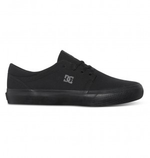 Black / Black / Black DC Shoes Trase Tx - Shoes | 836BQZWOF