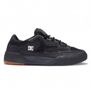 Black / Black / Gum DC Shoes DC Metric - Leather Shoes | 930XBNJRY