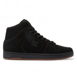 Black / Black / Gum DC Shoes Manteca 4 Hi - High-Top Shoes | 159JWIHSM