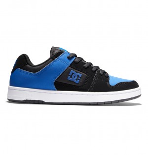 Black / Blue DC Shoes Manteca 4 - Shoes | 926JWLUHC