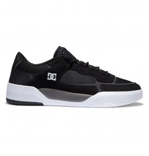 Black / Grey DC Shoes DC Metric S - Leather Skate Shoes | 750LODRXK