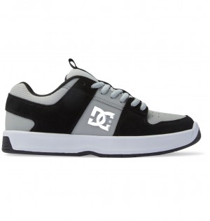 Black / Grey / White DC Shoes Lynx Zero - Leather Shoes | 051GWPSIQ