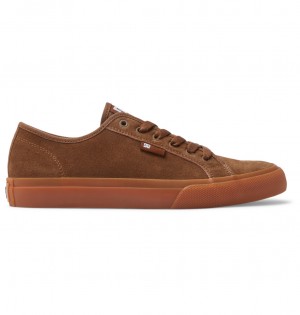 Brown DC Shoes Manual Le - Shoes | 459VTYOBC