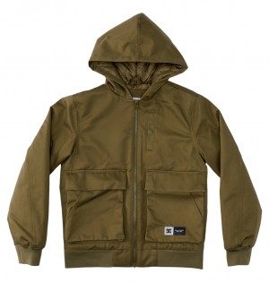 Capers DC Shoes Escalate Padded - Workwear Jacket 10-16 | 079VWNREL