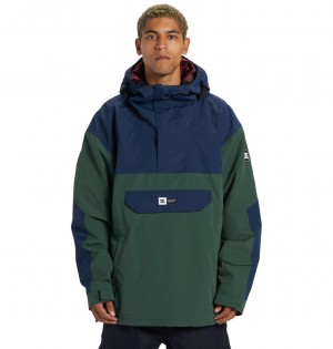 Dress Blues DC Shoes Dc-43 - Technical Anorak Snow Jacket | 296TUVFMS