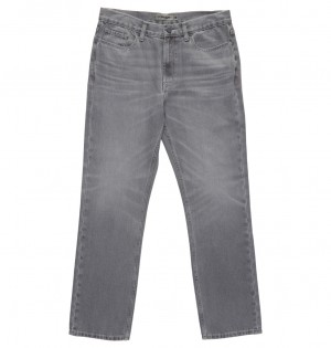 Grey Wash DC Shoes Worker - Straight Fit Jeans | 254RNOQEC