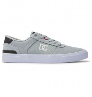 Grey / Black DC Shoes Teknic S - Skate Shoes | 195WHGAQP