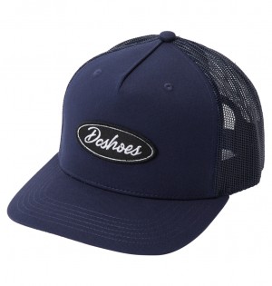 Navy Blazer DC Shoes Garage - Trucker Cap | 386YGQDRK