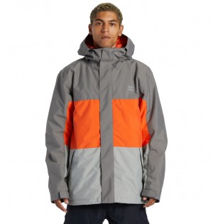 Pewter DC Shoes Defy - Technical Snow Jacket | 970PRJYAV