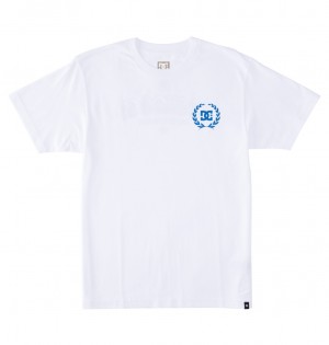 White DC Shoes Lifes Changing - T-Shirt | 247YVXHEN