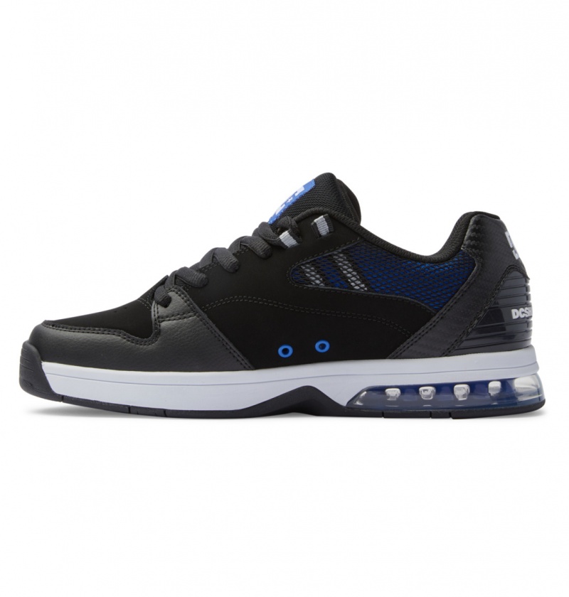 Algiers Blue / Black DC Shoes Versatile - Skate Shoes | 546NFPXSO