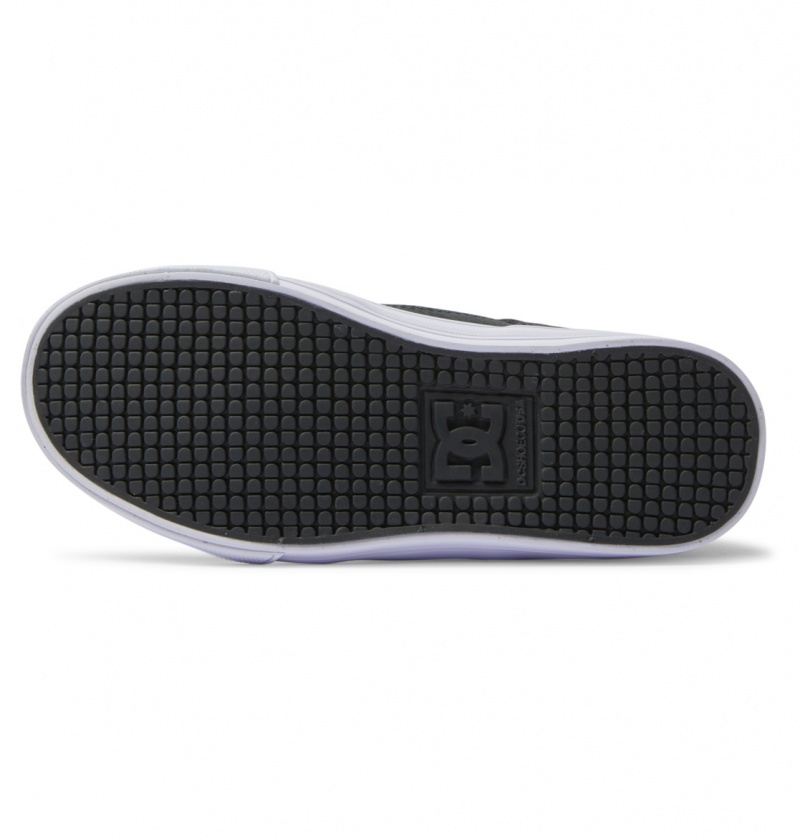 Anthracite / Black DC Shoes Pure Elastic - Shoes 8-16 | 876VYRKQB