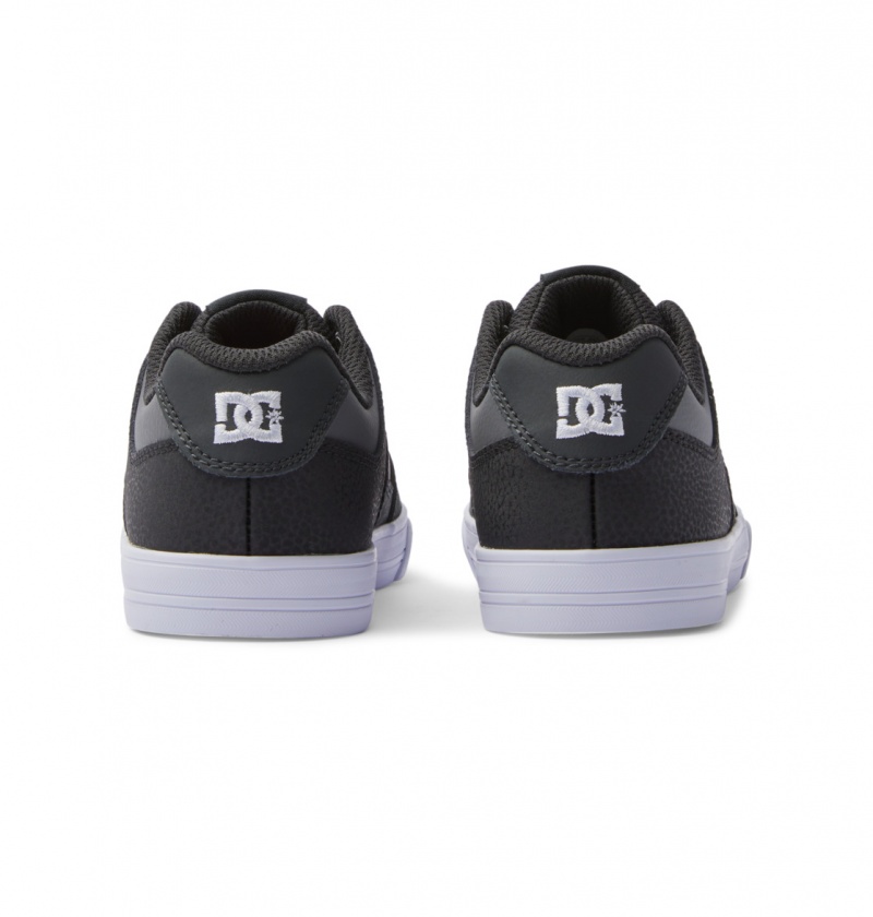 Anthracite / Black DC Shoes Pure Elastic - Shoes 8-16 | 876VYRKQB