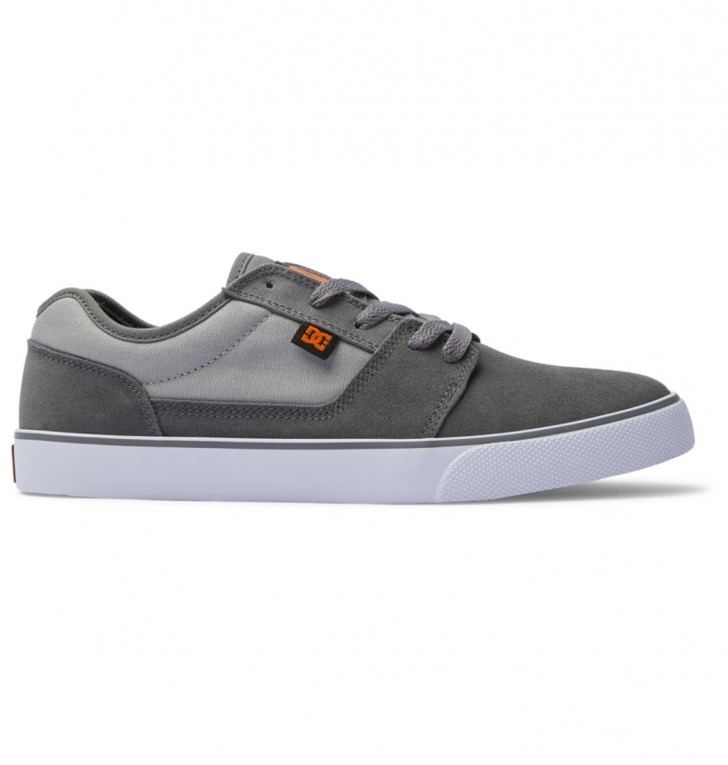 Asphalt Grey DC Shoes Tonik - Leather Shoes | 294GFZDUL