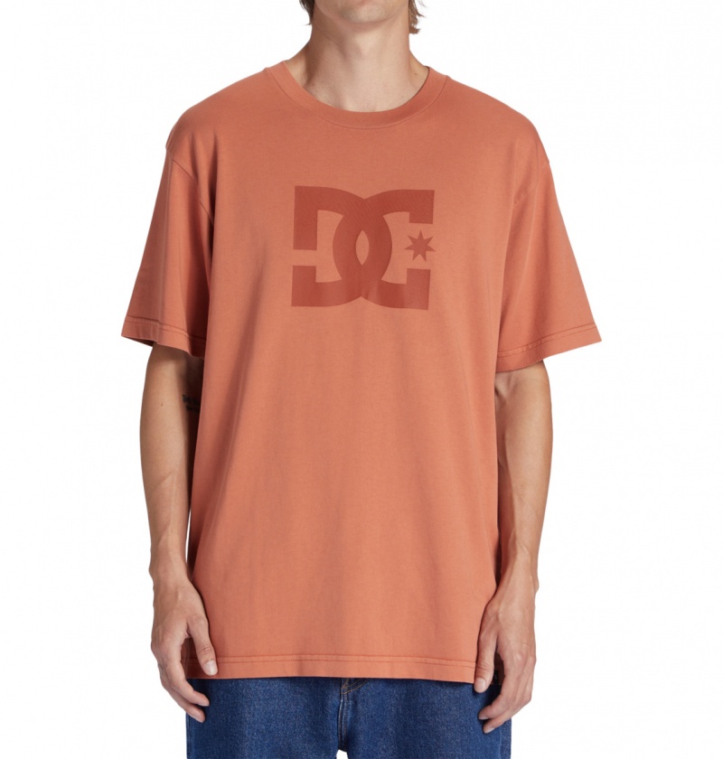 Auburn Enzyme Wash DC Shoes DC Star Pigment Dye - T-Shirt | 432MPSZBT