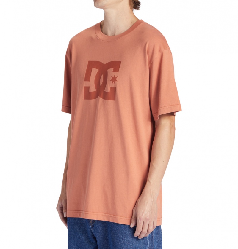 Auburn Enzyme Wash DC Shoes DC Star Pigment Dye - T-Shirt | 432MPSZBT