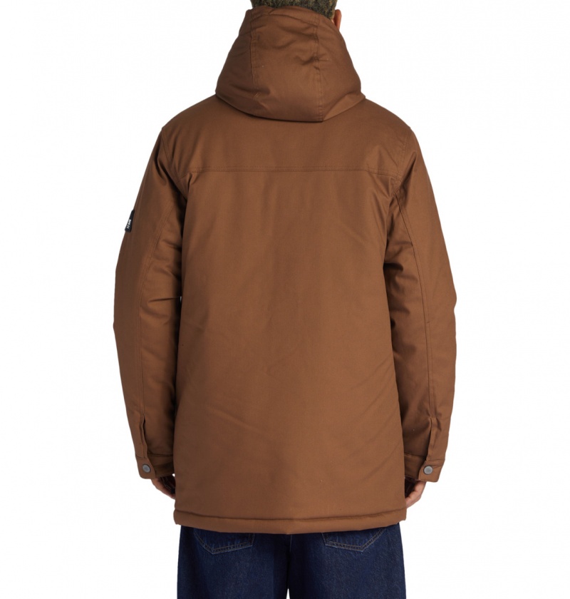 Bison DC Shoes Maybury - Hooded Parka | 628YNBCUX