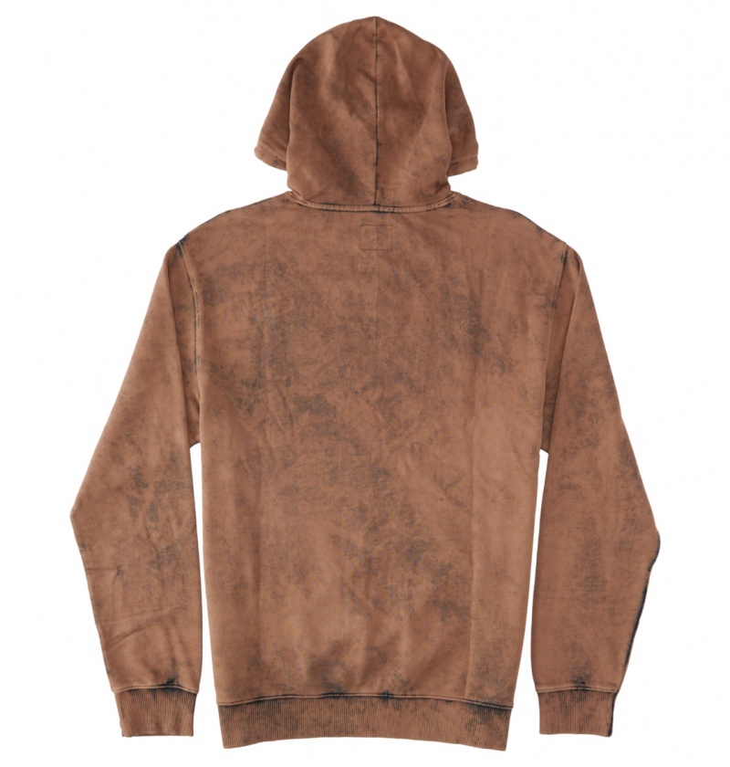 Bison Storm Wash DC Shoes Contour - Hoodie | 852APWKNG