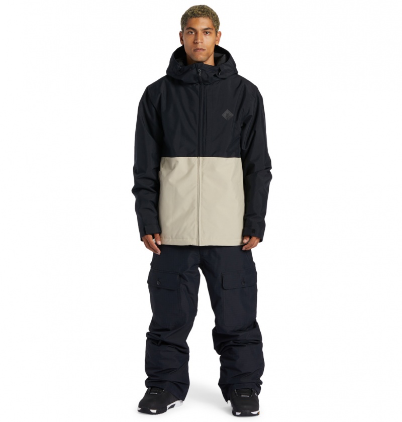 Black DC Shoes Basis - Technical Snow Jacket | 932RKJYWP