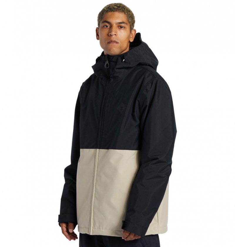 Black DC Shoes Basis - Technical Snow Jacket | 932RKJYWP