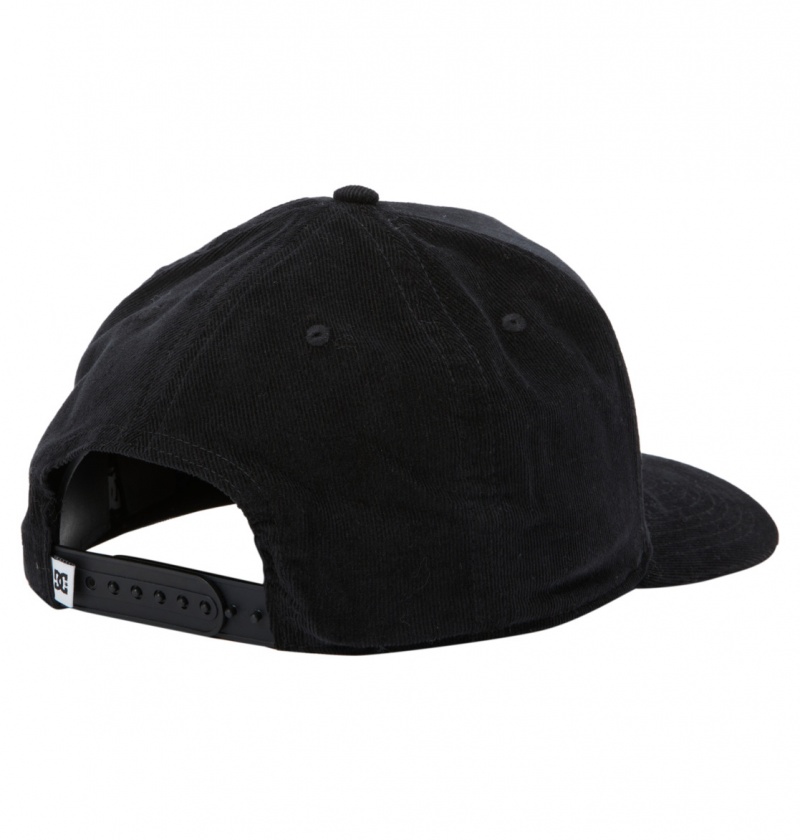 Black DC Shoes DC Expo - Snapback Cap | 532SILWKH