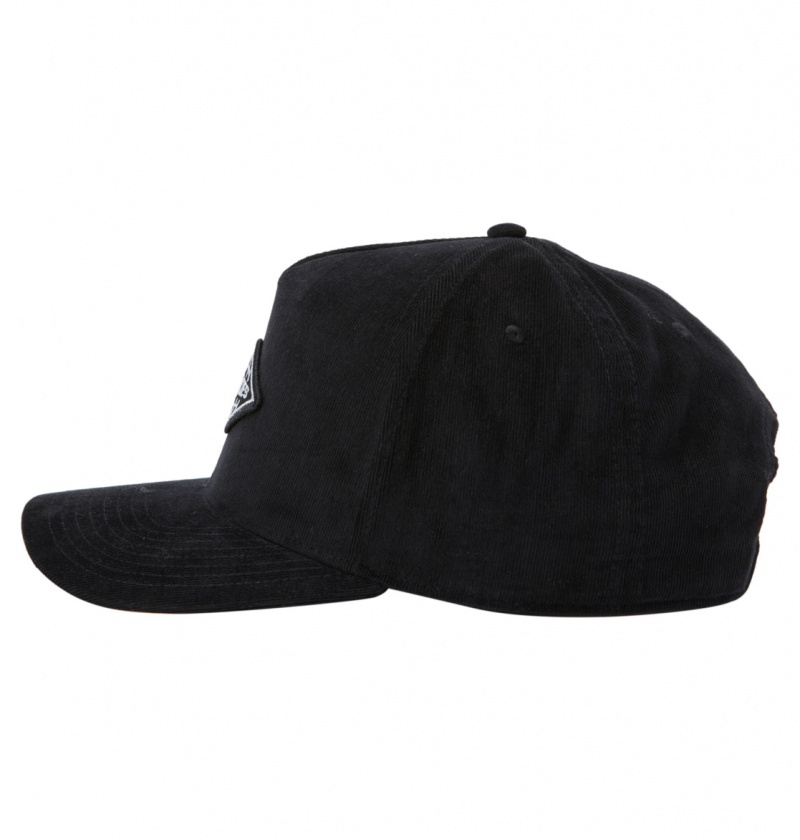 Black DC Shoes DC Expo - Snapback Cap | 532SILWKH