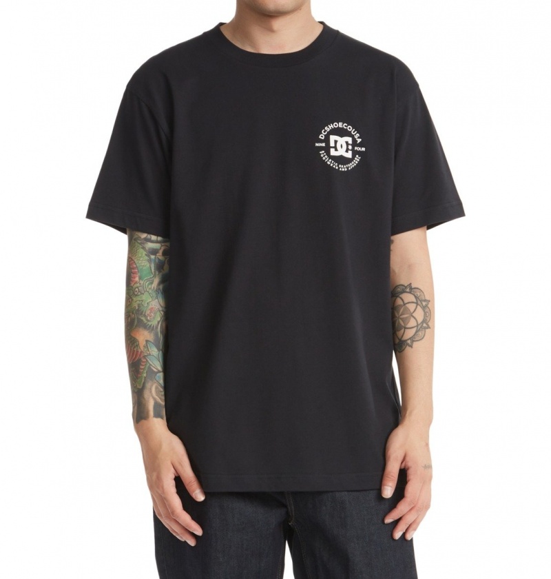 Black DC Shoes DC Star Pilot - T-Shirt | 364KRALWI