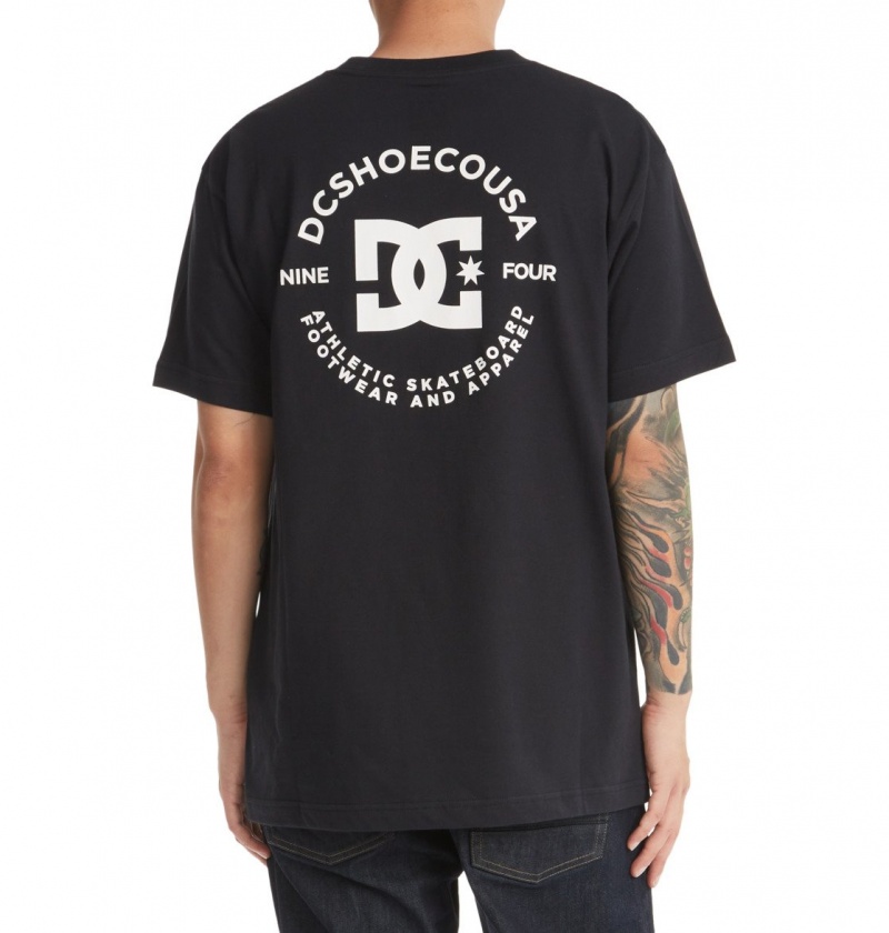 Black DC Shoes DC Star Pilot - T-Shirt | 364KRALWI