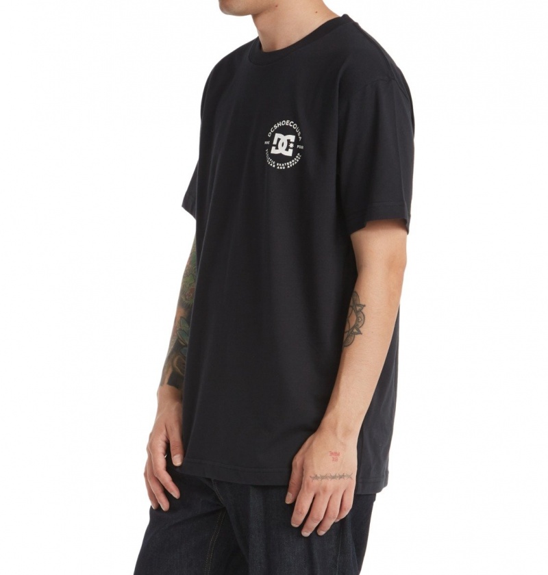 Black DC Shoes DC Star Pilot - T-Shirt | 364KRALWI