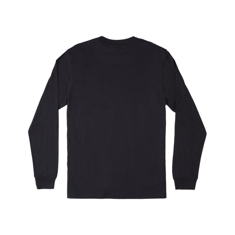 Black DC Shoes DC Star - Long Sleeve T-Shirt | 075NYSTQW