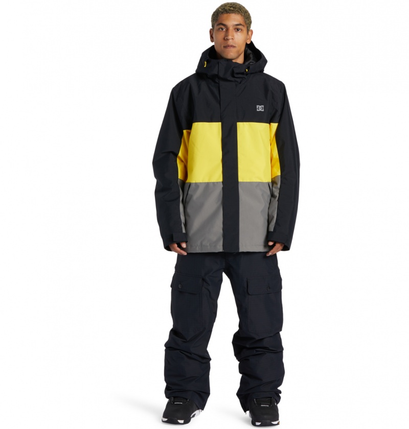 Black DC Shoes Defy - Technical Snow Jacket | 693AEVULM