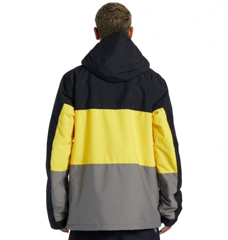 Black DC Shoes Defy - Technical Snow Jacket | 693AEVULM