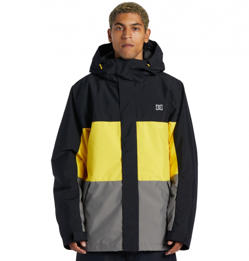 Black DC Shoes Defy - Technical Snow Jacket | 693AEVULM