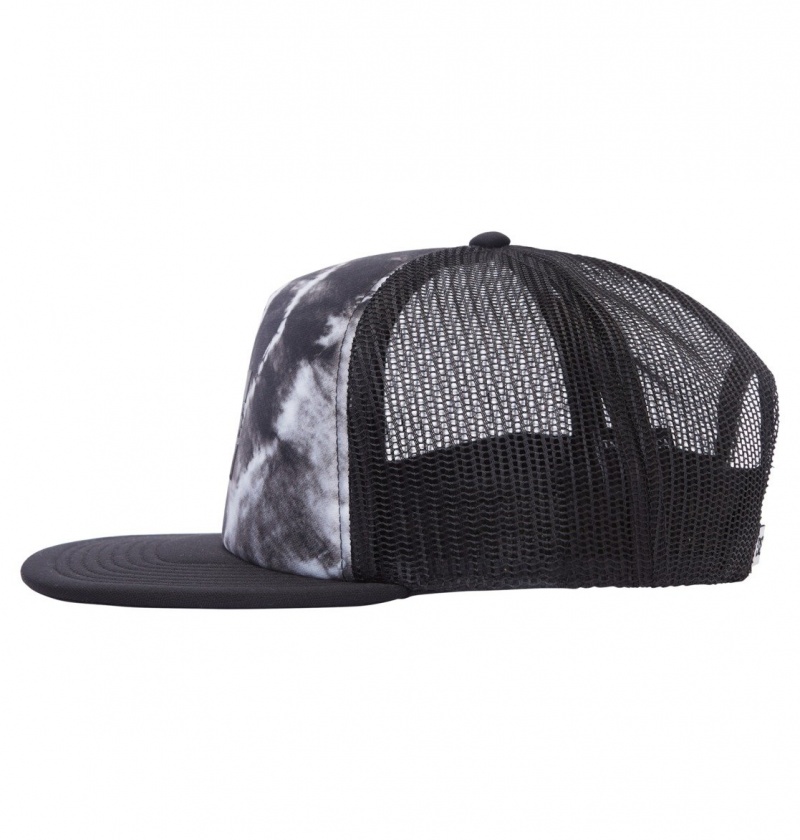 Black DC Shoes Gas Station - Trucker Cap 8-16 | 856CPVYKO