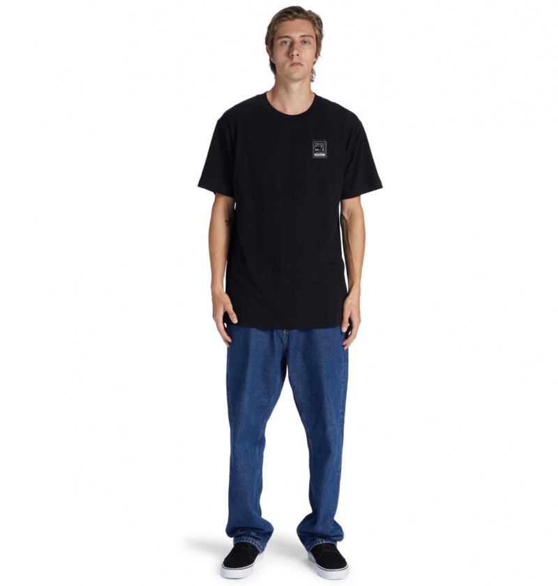 Black DC Shoes Heikkila Sw 360 Flip - T-Shirt | 418QIRHEF