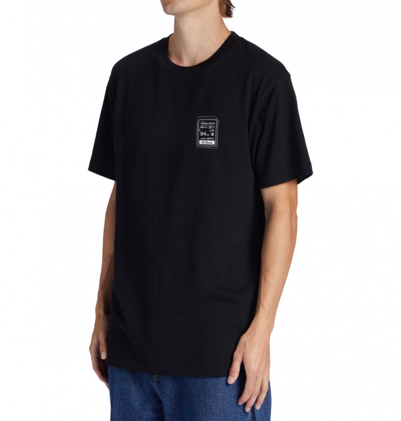 Black DC Shoes Heikkila Sw 360 Flip - T-Shirt | 418QIRHEF