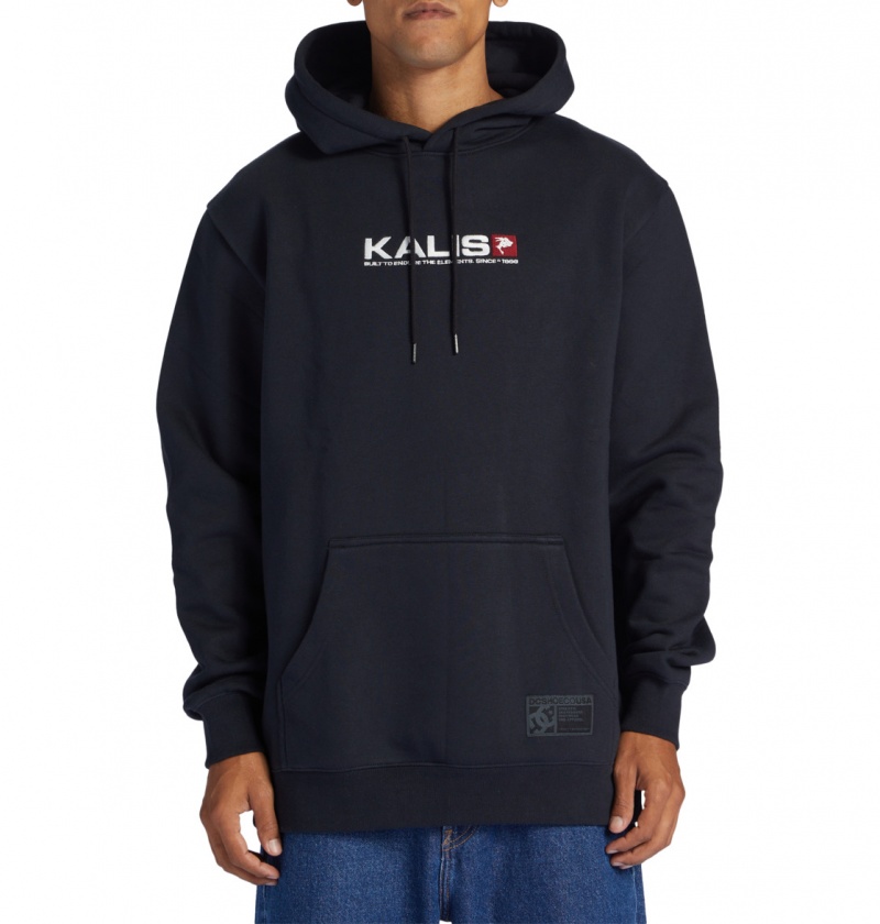 Black DC Shoes Kalis 25 - Hoodie | 389UPCFTG