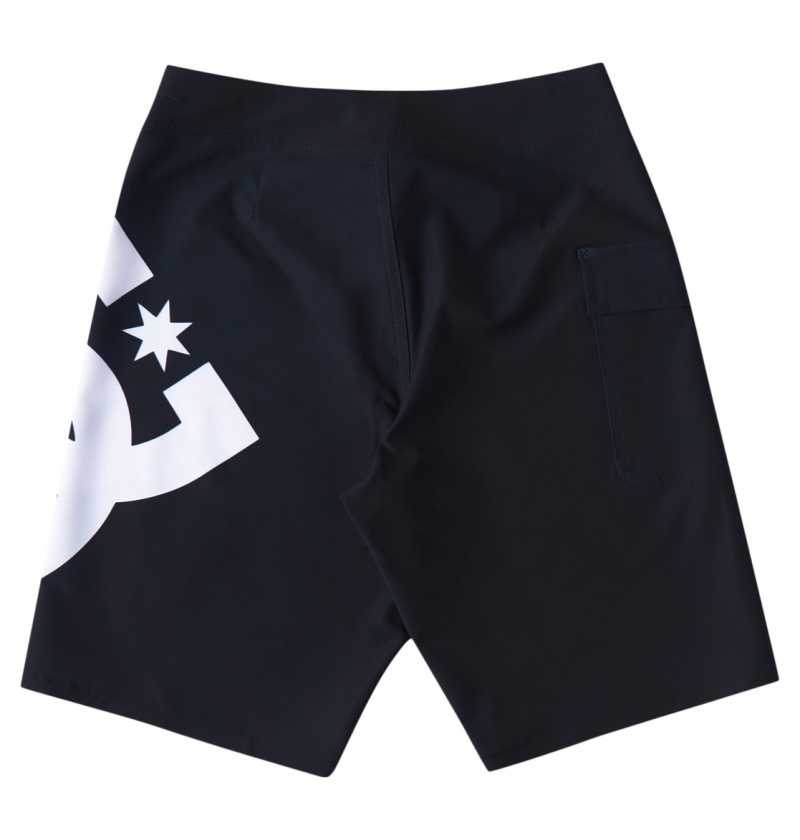 Black DC Shoes Lanai 21" - Board Shorts | 620YJRHBC