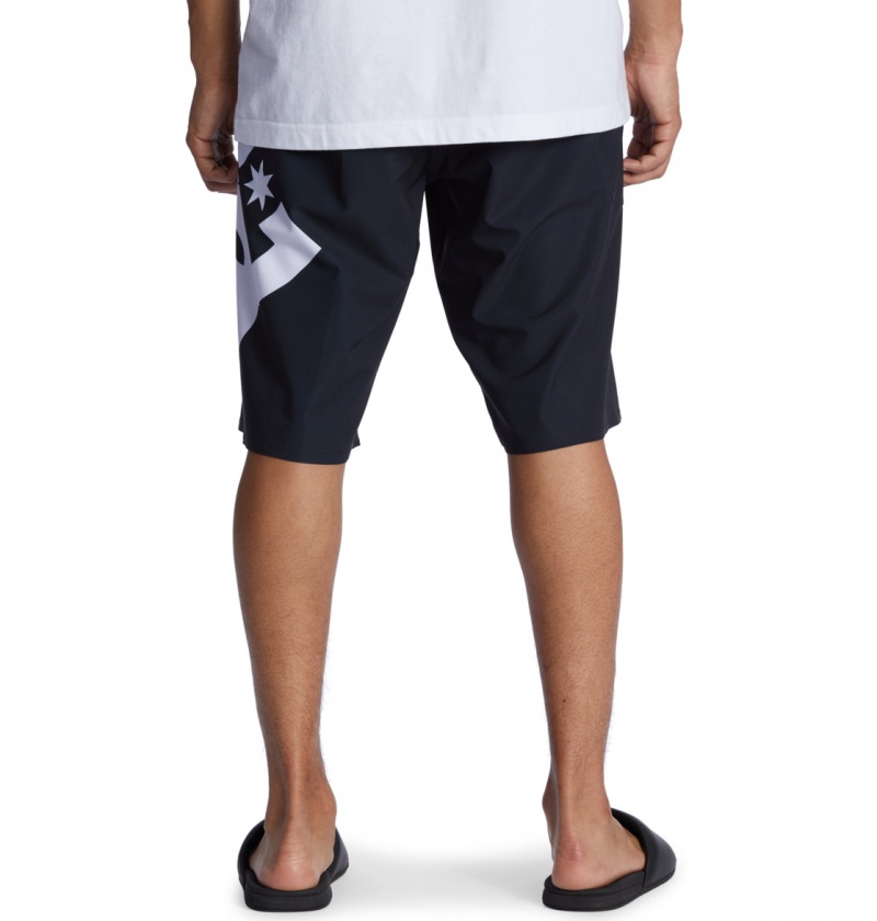 Black DC Shoes Lanai 21" - Board Shorts | 620YJRHBC