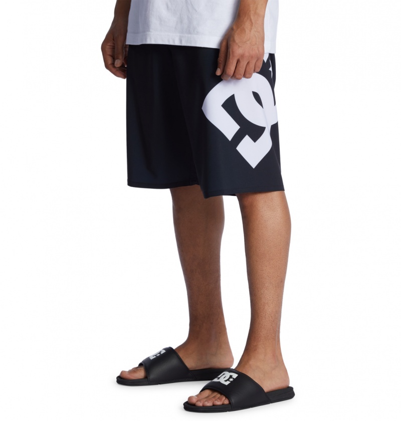 Black DC Shoes Lanai 21" - Board Shorts | 620YJRHBC